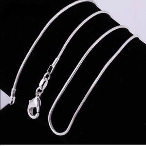 925 STERLING SILVER SNAKE NECKLACE